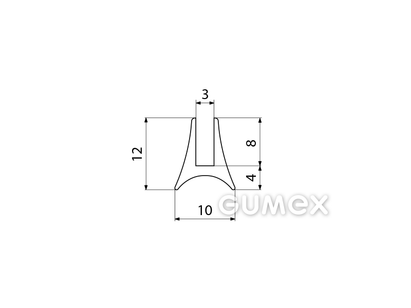 SILIKONPROFILE U-FORM